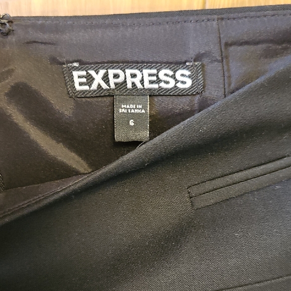 The Limited Black Women's Blazer & Express Matching Skirt - Picture 9 of 9